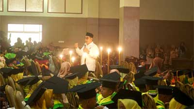 Bupati Solok Hadiri Wisuda TK se Kecamatan Kubung dan IX Koto Sungai Lasi