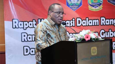 Kemendagri Percepat Pembentukan Rancangan Pergub tentang Pajak Daerah dan Retribusi di DOB Papua 1 Wamendagri John Wempi Wetipo