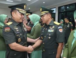 Kasad Jenderal Tni Dudung Abdurachman Ucapkan Selamat Kepada 18 Perwira Tinggi (Pati) Tni Ad Yang Mendapat Kenaikan Pangkat