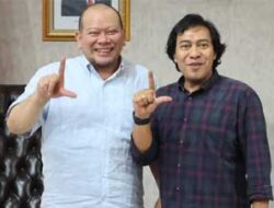 Maju Calon DPD, Komeng Sowan ke LaNyalla