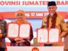 Mahyeldi Ansharullah tandatangani Memorandum of Understanding (MoU) tentang perdagangan dan investasi dengan Gubernur Jawa Timur, Khofifah Indar Parawansa