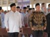 Menteri Pertahanan RI, Prabowo Subianto bersama Wakil Ketua Dewan Perwakilan Daerah (DPD) RI, Sultan B Najamudin dalam suatu acara