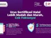 Sertifikasi Halal Lebih Mudah