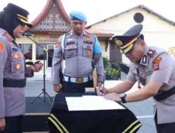 AKBP Apri Wibowo Jadi Wakapolresta Bukittinggi