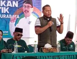 Caleg Muda PKB Cak Rochim Ajak Kader Jadikan Surabaya Lumbung Suara “Hijau”