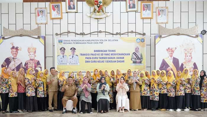 Pemkab Solsel Ingin Transisi PAUD ke SD Jadi Pengalaman Menyenangkan bagi Anak 1 Bimtek Trnasisi PAUD ke SD yang Menyenangkan