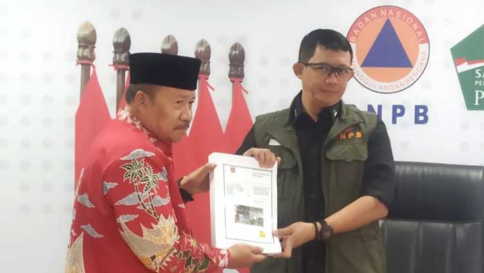 Bupati Agam datangi BNPB