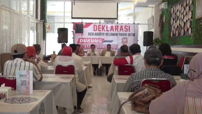 Deklarator Projo se Pulau Jawa deklarasikan dukungan ke Ganjar Pranowo