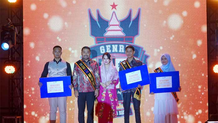Duta Solok Selatan Terpilih sebagai Putra Favorit dan Putri Educated Genre Sumbar