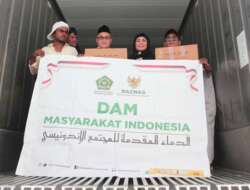 Perdana! Daging Kambing Dam Petugas Dan Jemaah Haji Dikirim Ke Tanah Air