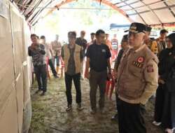 Gubernur Sumbar Bersama Sestama Bnpb Tinjau Lokasi Longsor Di Tanjung Sani, Agam