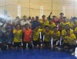 Libas Kemenko Pmk, Gubernur Kaltara Bawa Tim Futsal Masuk Ke 16 Besar Pornas Korpri