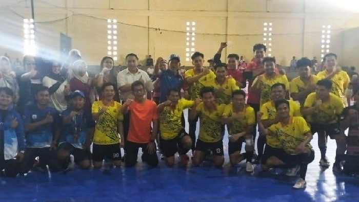 Libas Kemenko Pmk, Gubernur Kaltara Bawa Tim Futsal Masuk Ke 16 Besar Pornas Korpri