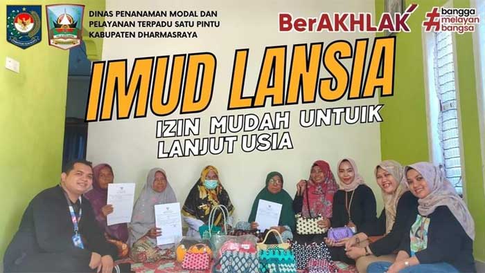 IMUD LANSIA, Upaya DPMPTSP Dharmasraya Akomodasi Pelaku Usaha Lanjut Usia 1 Pelayanan IMUD LANSIA di DPMPTSP Kabupaten Dharmasraya