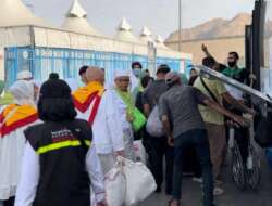 Jemaah Haji Nafar Tsani Mulai Tinggalkan Mina