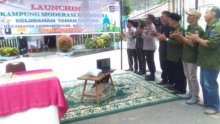 Kemenag Sawahlunto Launching Dua Kampung Moderasi Beragama