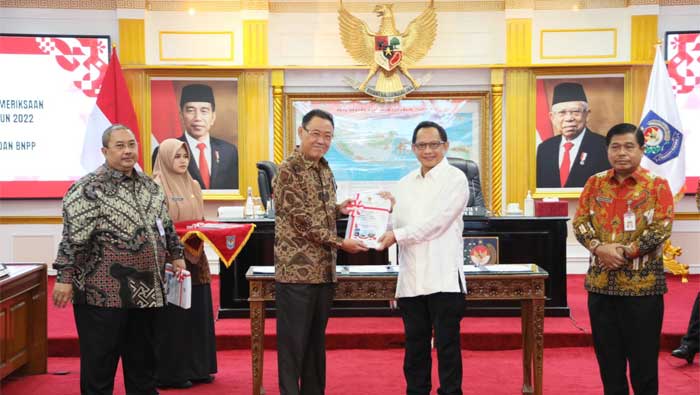 Kemendagri dan BNPP Peroleh Opini WTP atas Laporan Keuangan 2022 1 Kemendagri dan BNPP Peroleh Opini WTP atas Laporan Keuangan 2022
