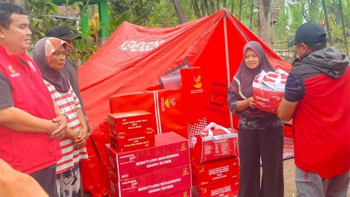 Kemensos Bantu Warga Terdampak Gempa Bantul