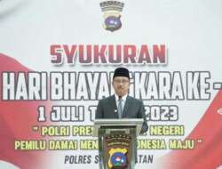 Hari Bhayangkara ke-77, Bupati Solsel: Semoga Polri Makin Jaya, Berkeadilan dan Humanis