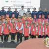 Mahyeldi Lepas Kontingen Sumbar ke Jumbara Nasional IX PMR di Lampung Selatan