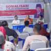 Senator Nono Sampono Gelar Sosialisasi 4 Pilar Kebangsaan di Hative Besar, Kota Ambon