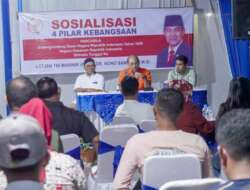 Senator Nono Sampono Gelar Sosialisasi 4 Pilar Kebangsaan Di Hative Besar, Kota Ambon