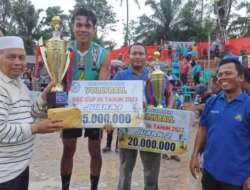 Tim Koto Sawah Juara Open Tournament Volleyball BBC CUP IX Ujung Gading