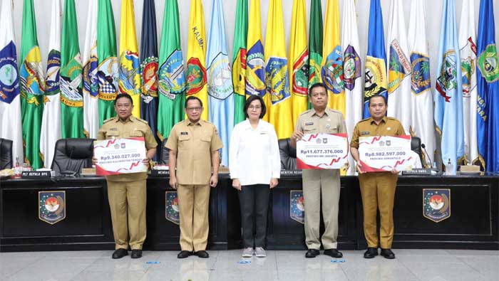 Penghargaan Insentif Fiskal Kinerja Tahun Berjalan Kategori Kinerja Pengendalian Inflasi Daerah Tahun Anggaran 2023 Periode Pertama