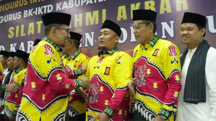 Bupati Tanah Datar Hadiri Pengukuhan IKTD Rokan Hulu