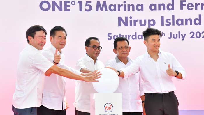 Menhub Resmikan Terminal Khusus Pariwisata PT Tritunas Sinar Benua dan One°15 Marina di Pulau Nirup Batam