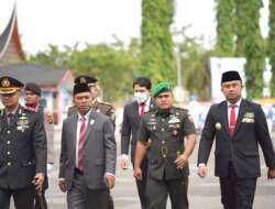 Peringatan Hari Bhayangkara ke-77 di Dharmasraya Khidmat