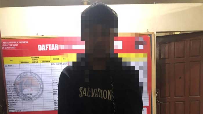Polres Bukittinggi Amankan Seorang Pemuda