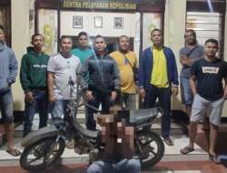 Operasi Sikat Singgalang, Polsek Sungai Rumbai Tangkap Pelaku Curanmor