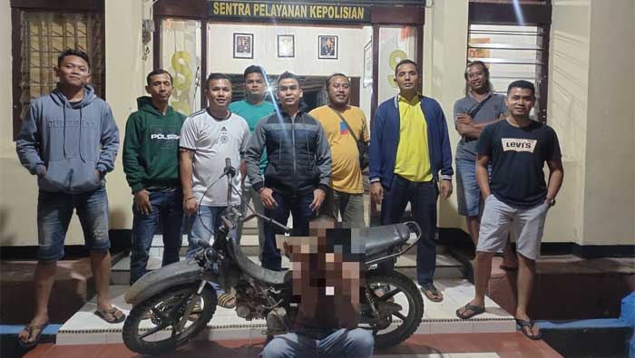 olsek Sungai Rumbai Tangkap Pelaku Curanmor