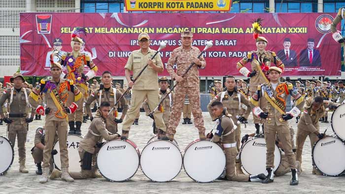 Praja IPDN Selesai Magang di Pemko Padang