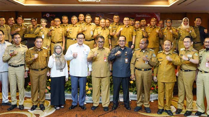 Pj Bupati Muba Hadiri Rakor Perumusan dan Pemantapan Kebijakan Terkait Netralitas ASN