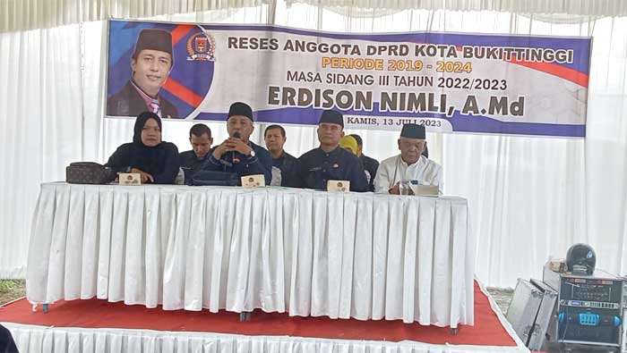 Erdison Nimli Serap Aspirasi Warga Bukik Cangang Kayu Ramang
