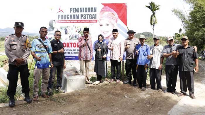 Rezka Oktoberia Resmikan P3TGAI di Nagari Balai Panjang