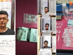 Dalam Seminggu, Satresnarkoba Polres Dharmasraya Bekuk 4 Pelaku Narkoba