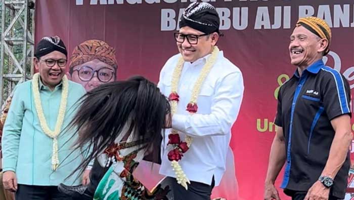 Seniman Kuda Kepang Banjarnegara Dukung Muhaimin Iskandar Jadi Presiden 2024