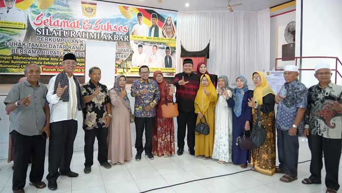 Bupati Tanah Datar Hadiri Silaturahmi Akbar PKLTD Rantau Sumatera Utara