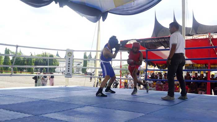 Pertina dan Polres Pasbar Selenggarakan Sparring Partner 2023