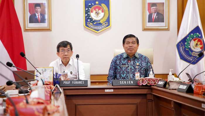 Tingkatkan Kemampuan Numerasi Siswa, Sekjen Kemendagri Ajak Pemda Terapkan Metode Gasing