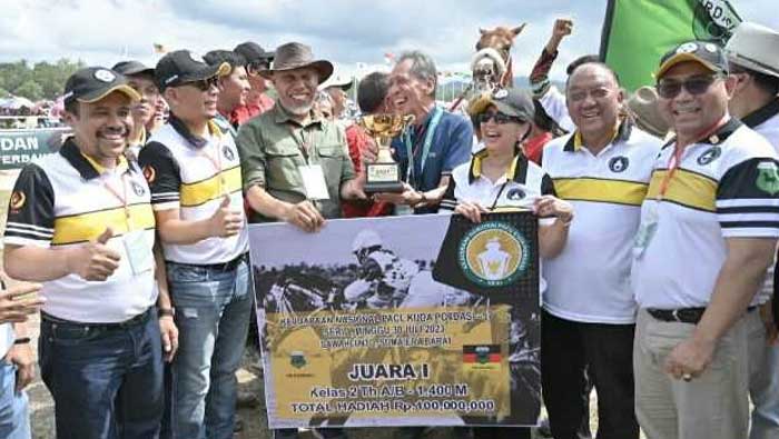 Sulut Juara Umum Kejurnas Pordasi ke-57 Seri I Piala Presiden