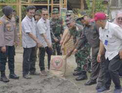 Pembukaan TMMD ke-117 di Nagari Simarasok, Kabupaten Agam