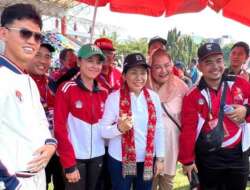 Menteri KPPPA Uji Coba Pemanasan Cabor Gateball di Semarang 9 Menteri KPPPA Uji Coba Pemanasan Cabor Gateball