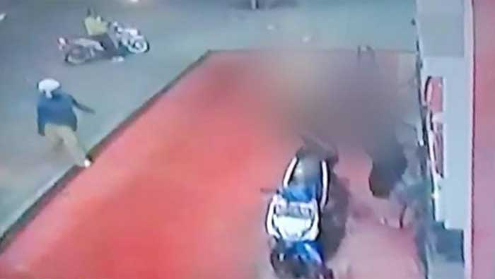 Aksi Pengeroyokan Pemuda di SPBU Pejagoan