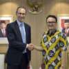 Asisten Deputi Menteri Urusan Global Kanada Indo-Pasifik, Weldon Epp bersama Wakil Menteri Perdagangan RI, Jerry Sambuaga