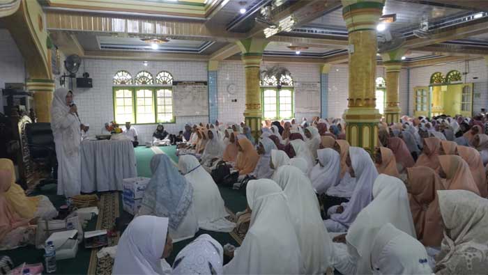 Silaturahmi Wirid Yasin Pasaman Barat Bagian Utara di Masjid Al Huda, Jorong Tanjung Damai