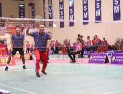 Ketum Bapor dan Ketum DPKN Berduel Sengit Jelang Final Bulutangkis Pornas Korpri